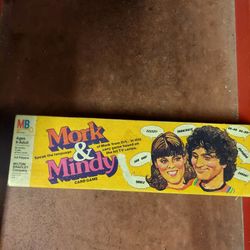 Vintage 1978 Mork And Mindy Card Game