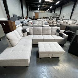 Light Gray Sectional