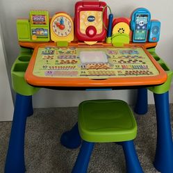 VTech Get Ready for School Learning Desk, 22" Tall
