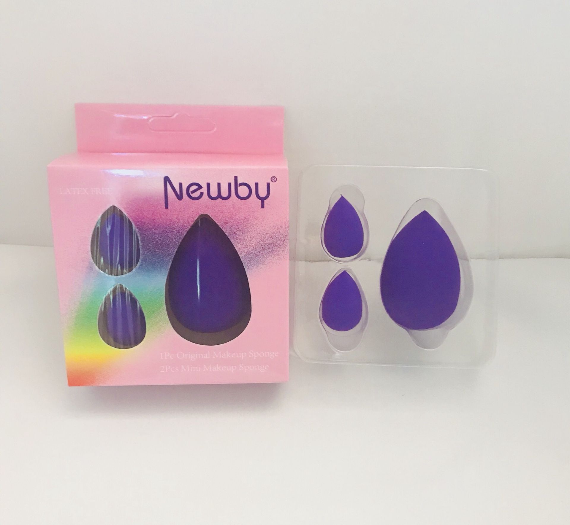 Beauty Blender Set (3pc- Purple)