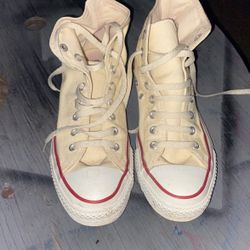 Converse High Tops - Off White 