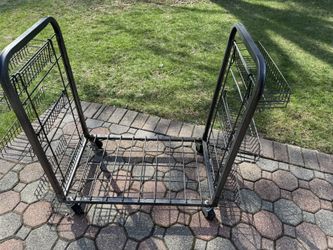 Metal Cart with wheels