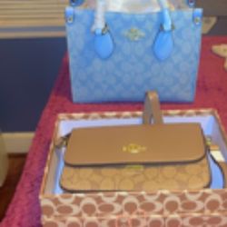 2 Coach handbags