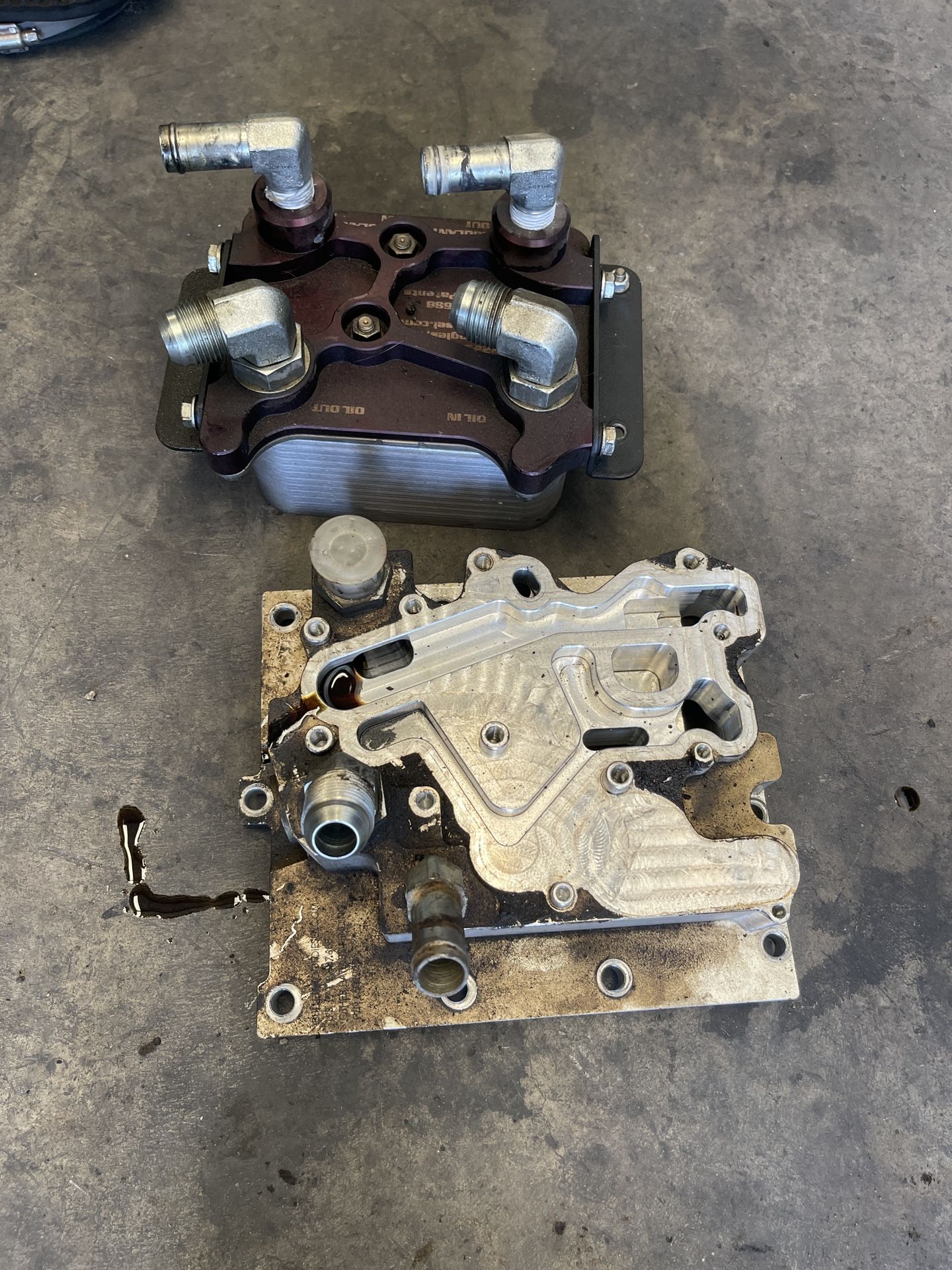 BulletProof Oil Cooler Relocation Diesel 6.0