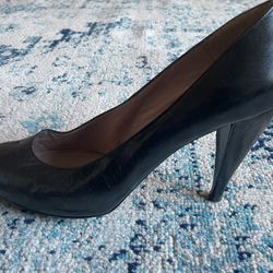 Vintage Van Eli Black High Heel 