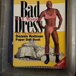Dennis Rodman Paper Doll Book
