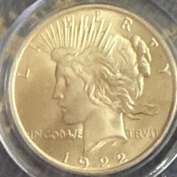 1922 Peace Dollar 