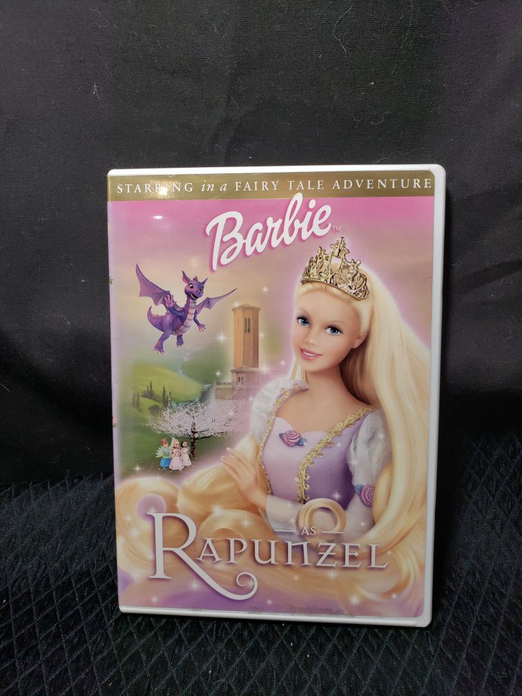 Mattel Barbie Rapunzel Dvd