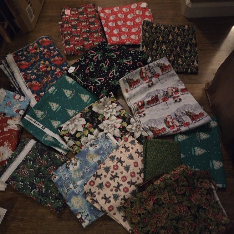 New Christmas Fabric Fabrics Joann's Arts Craft Sewing Sew