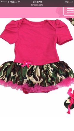 New Camo Bodysuit with Tutu by Kirei Sui