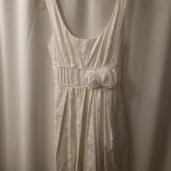 White Short Dress 
