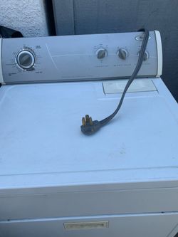 Whirlpool electric dryer white works great