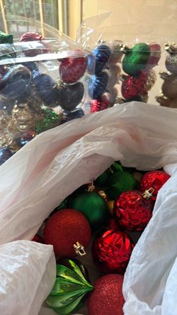 Large Lot of Christmas Ornaments