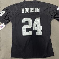 Raiders Jersey Woodson 24