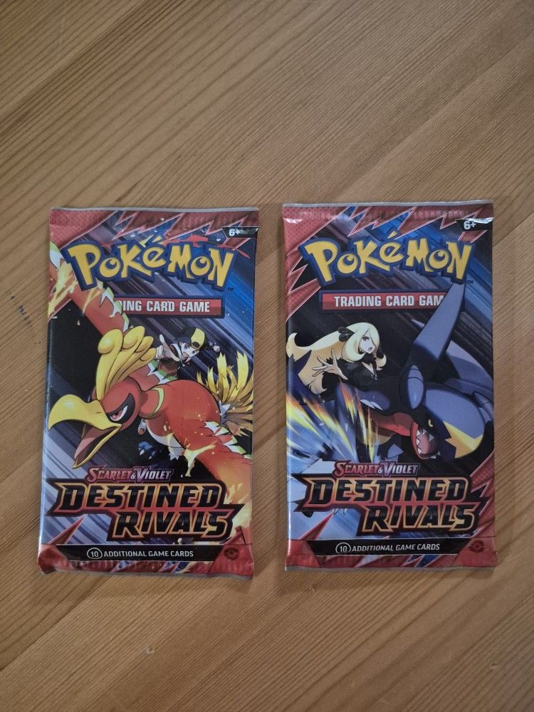 Destined Rivals Booster Pack - Scarlet and Violet Era Pokemon TCG