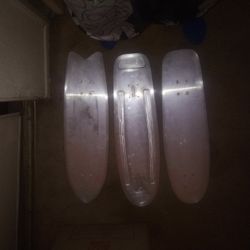 Metal Silver Skateboards