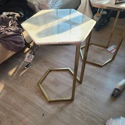 $39 World Market Marble Side Table