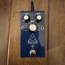 Jackson Audio Prism EQ and Boost Pedal