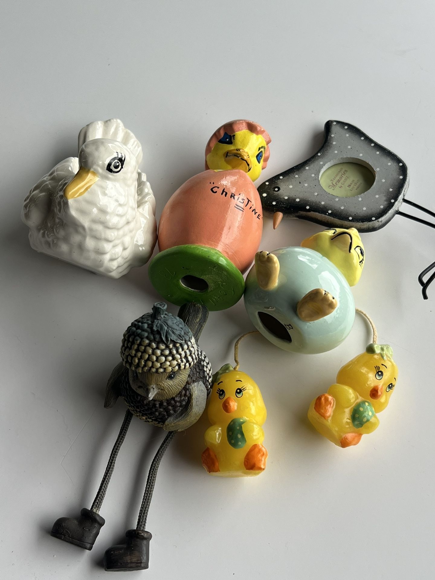Lot Of Bird Items