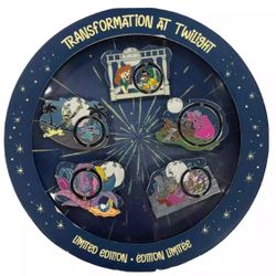 Transformation At Twilight Spin Limited Edition 2000 5 Pin Set Disney Parks 2022