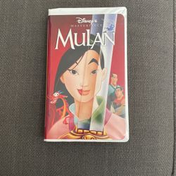 Disneys Masterpiece Mulan Vintage OG VHS