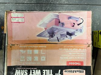 Home Depot tile saw