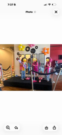 Stage for party or event