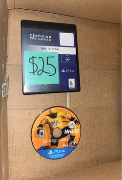PlayStation 4 and 5 video game PS5 PS4 Available nhl 19 hockey sports espn