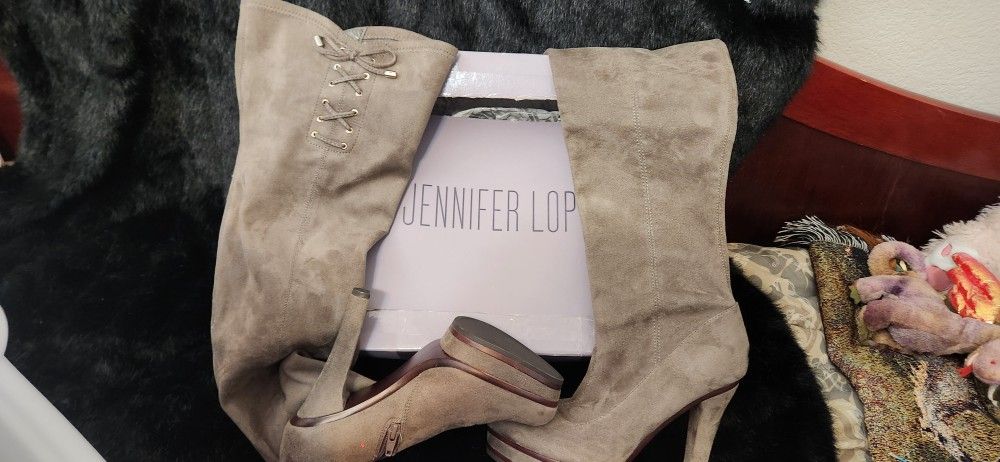 J-Lo Thigh High Boots
