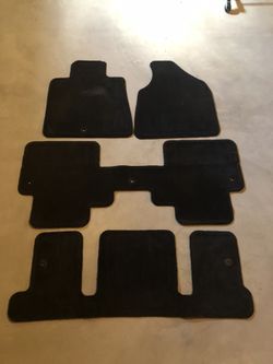 2017 Traverse Floor Mats