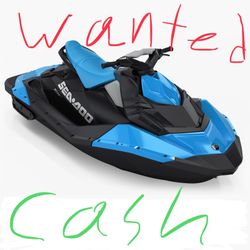 Wanted jet ski seadoo WaveRunner