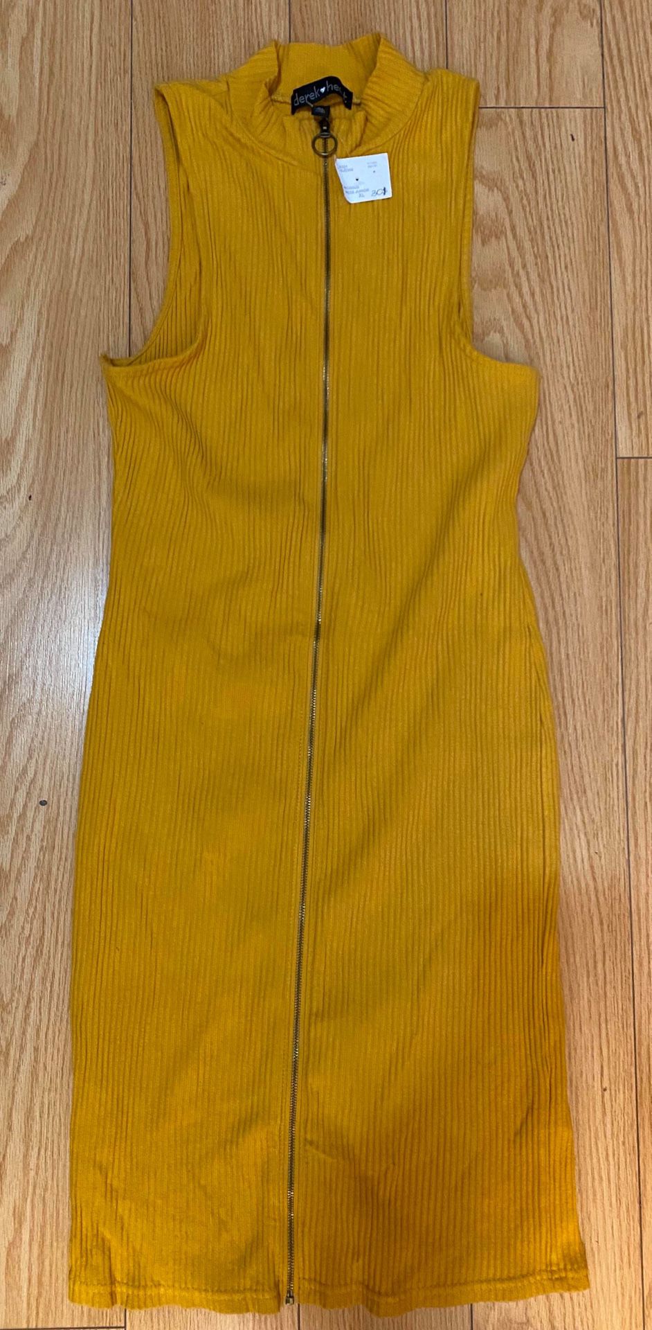 Yellow dress size L new