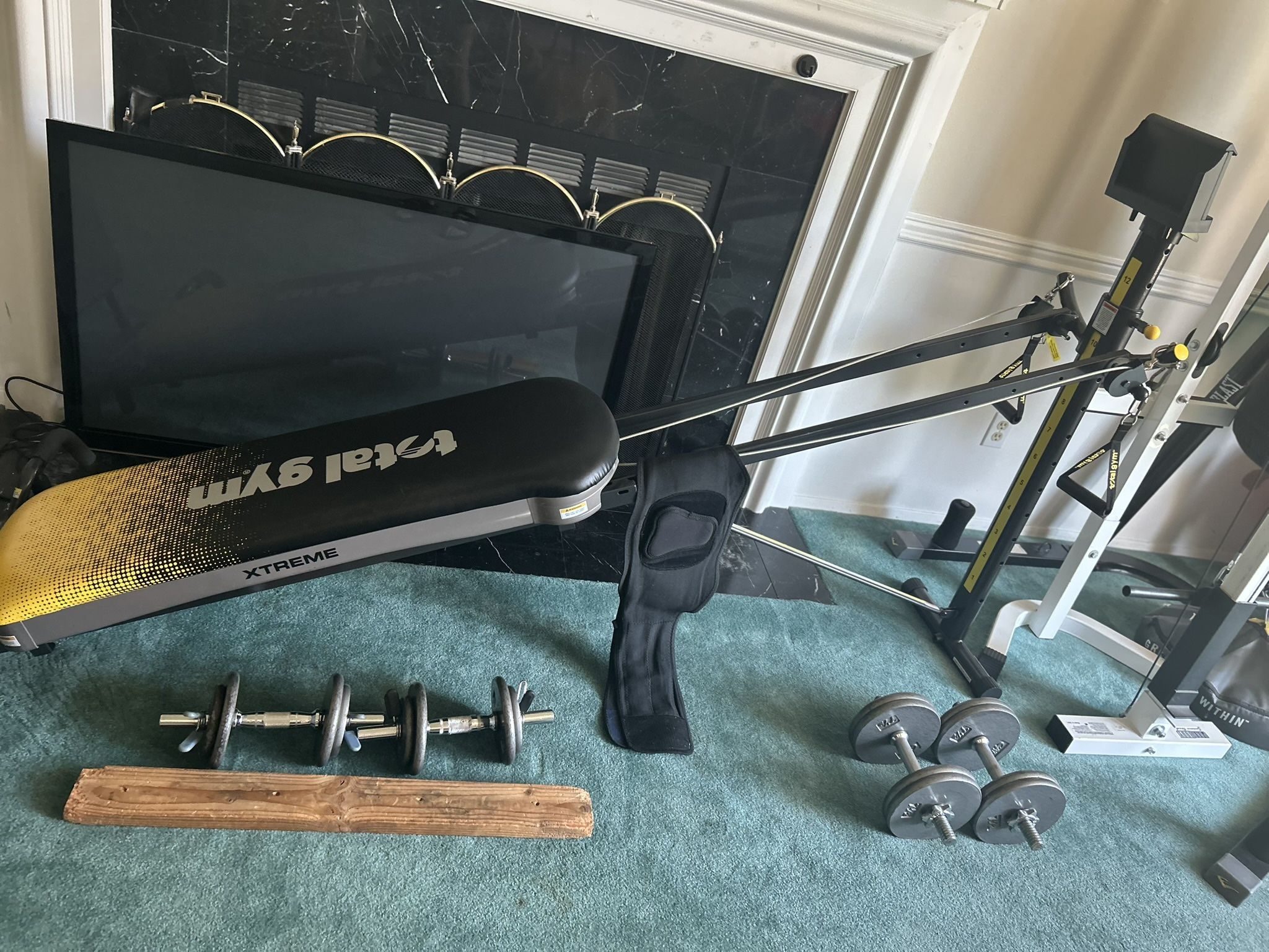 New Total Gym Machine With All Parts - Never Used