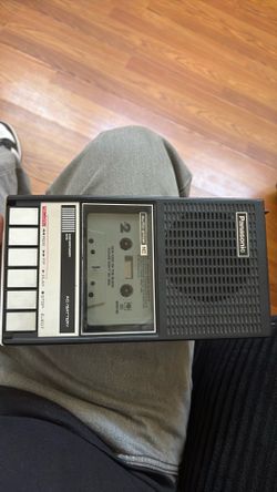 Panasonic Cassette player portable