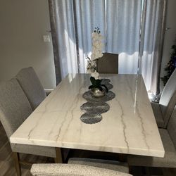 Marble Dining Room Set