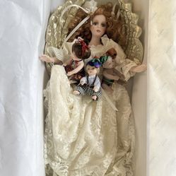 Seymour Mann Porcelain Connoisseur Doll HOPE Limited Ed W/ Box And Tags.