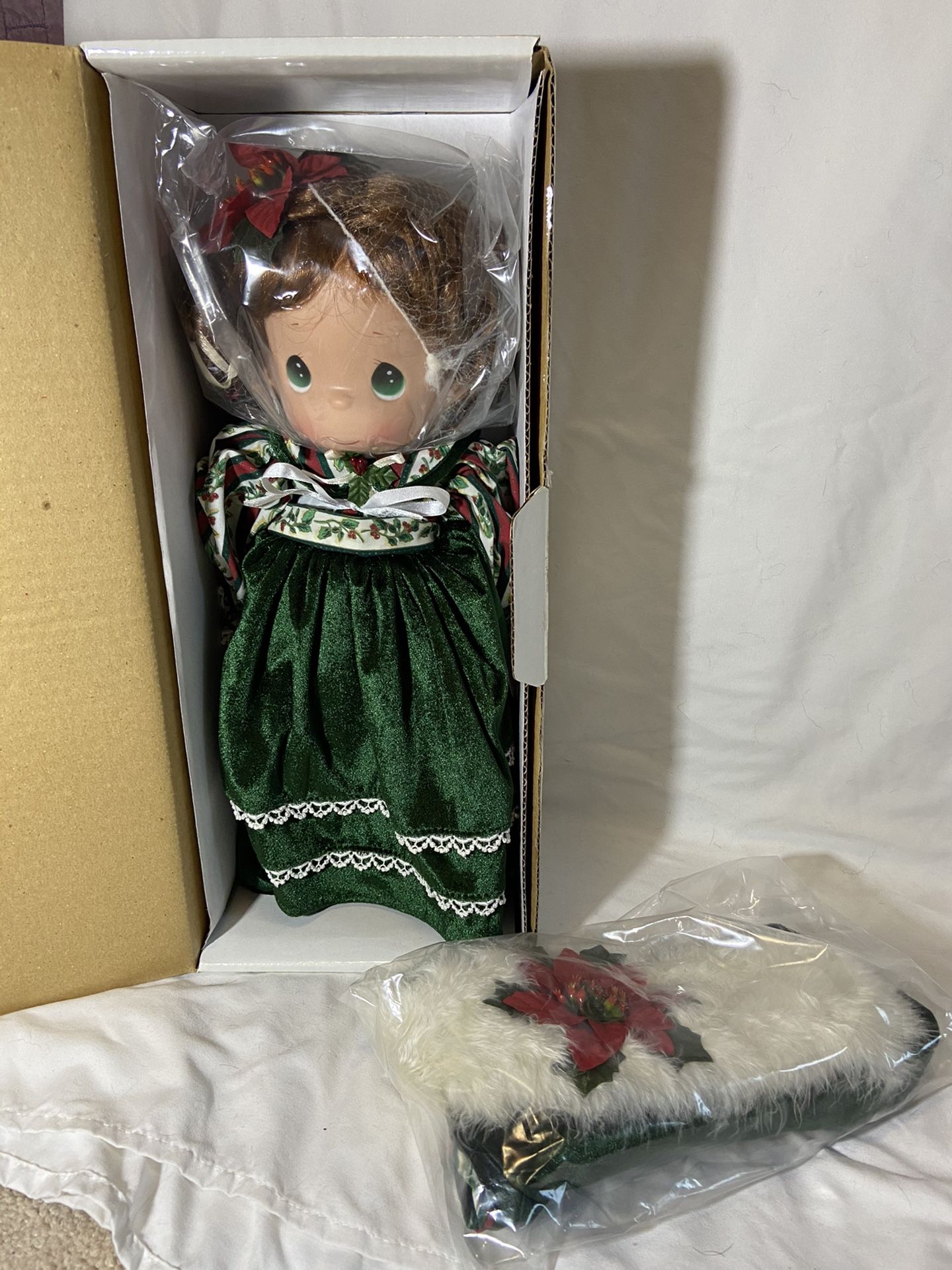Precious moments sales christmas stocking dolls