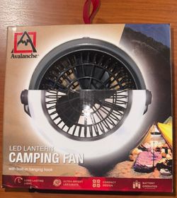 Avalanche 2-in-1 LED Lantern & Camping Fan
