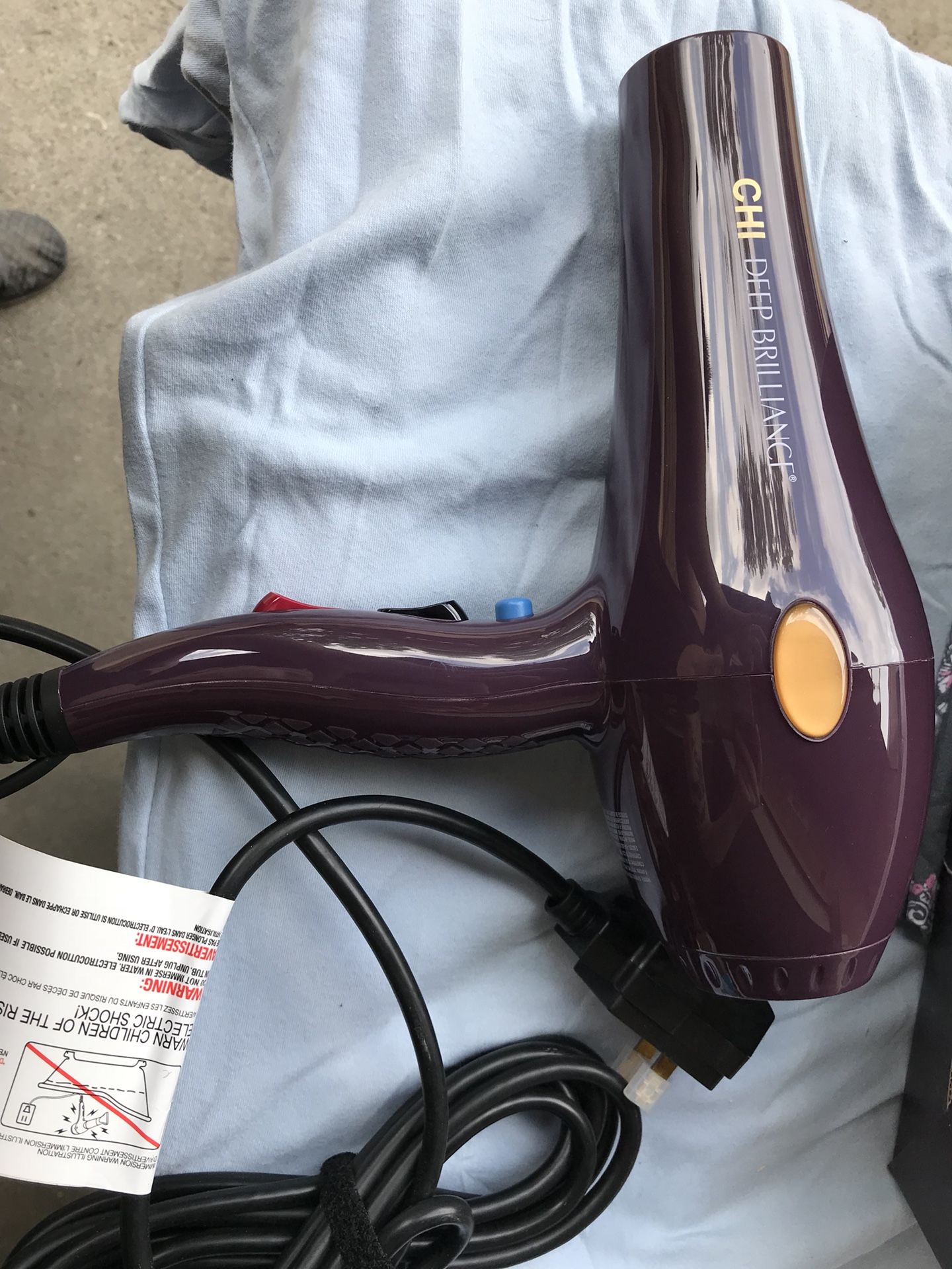Chi deep clearance brilliance hair dryer