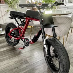 New Super73 RX Custom Electric e Bike Bicycle ebike Super 73 40mph 2000w 52v 
