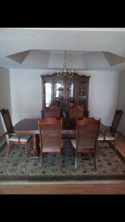 Beautiful All WOOD formal dining room set