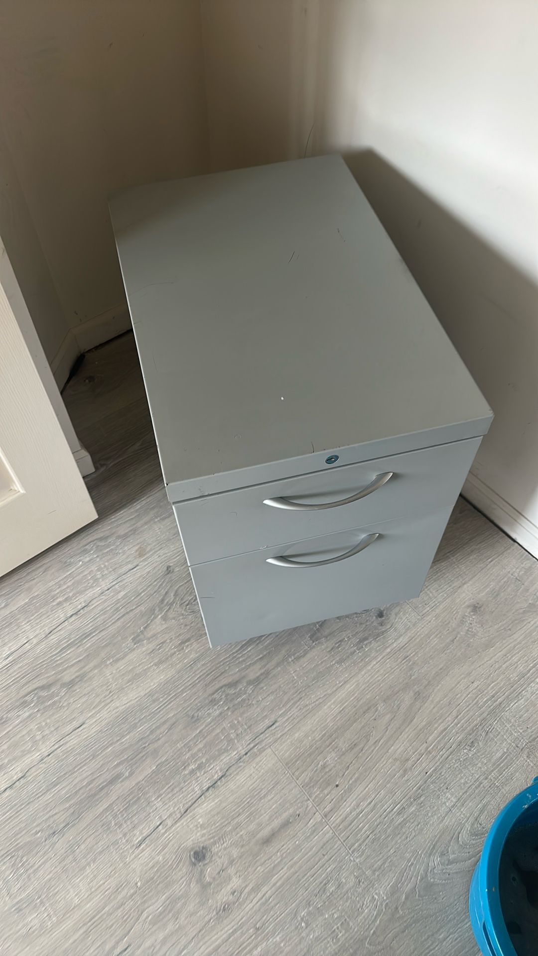 Hon Grey 2 Drawer File Cabinet
