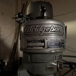42” Bridgeport J Head Mill 
