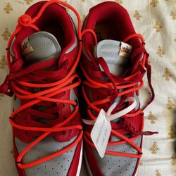 Off-White Nike Dunks University Red