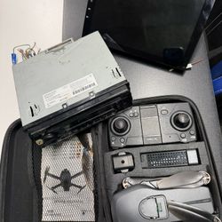 2 Radios 1 Screen Tv And Drone