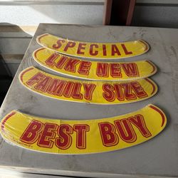 Car Dealership Advertising Stickers