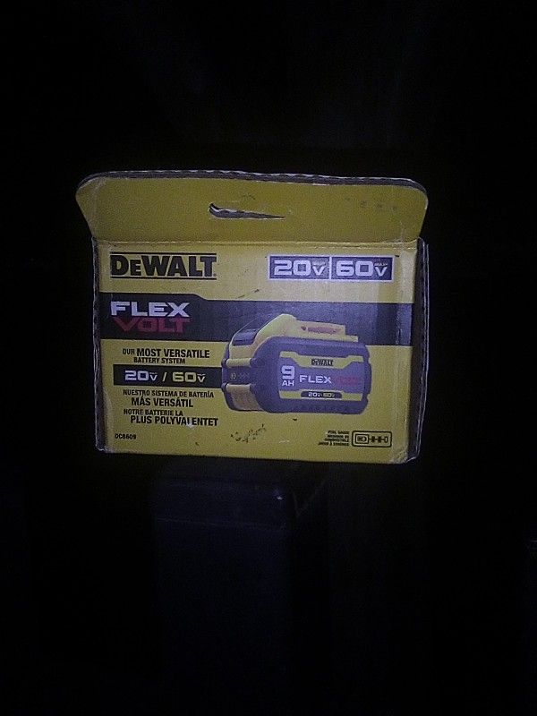 DeWalt Flex Volt 9AH Battery System
