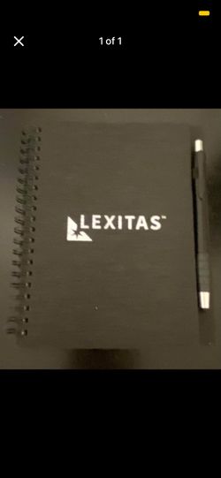 Black Spiral Notebook with Pen - Professional Journal