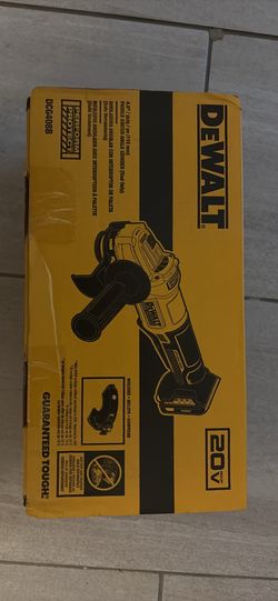 DeWalt 20V 4.5 Paddle Switch Angle Grinder