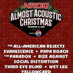 Acoustic Christmas Kroq - FLOOR SEATS